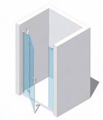 93 Ex.: Shower door for niche art. 40300 pag.