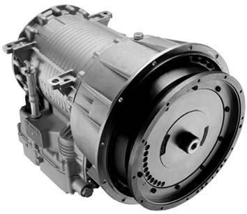 design for easy serviceability Torque converter that provides outstanding startability, even on challenging terrain Enhanced converter lockup operation for maximum fuel economy Power Take Off
