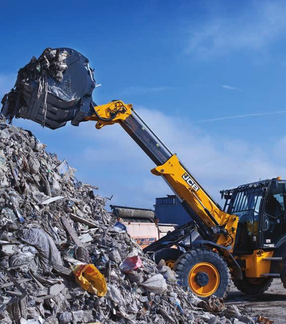JCB WASTEMASTER RANGE. MACHINES IN THE WASTEMASTER RANGE ARE BUILT TO THRIVE IN ARDUOUS CONDITIONS, WITH LEGENDARY JCB BUILD QUALITY AND DEPENDABILITY AS STANDARD.
