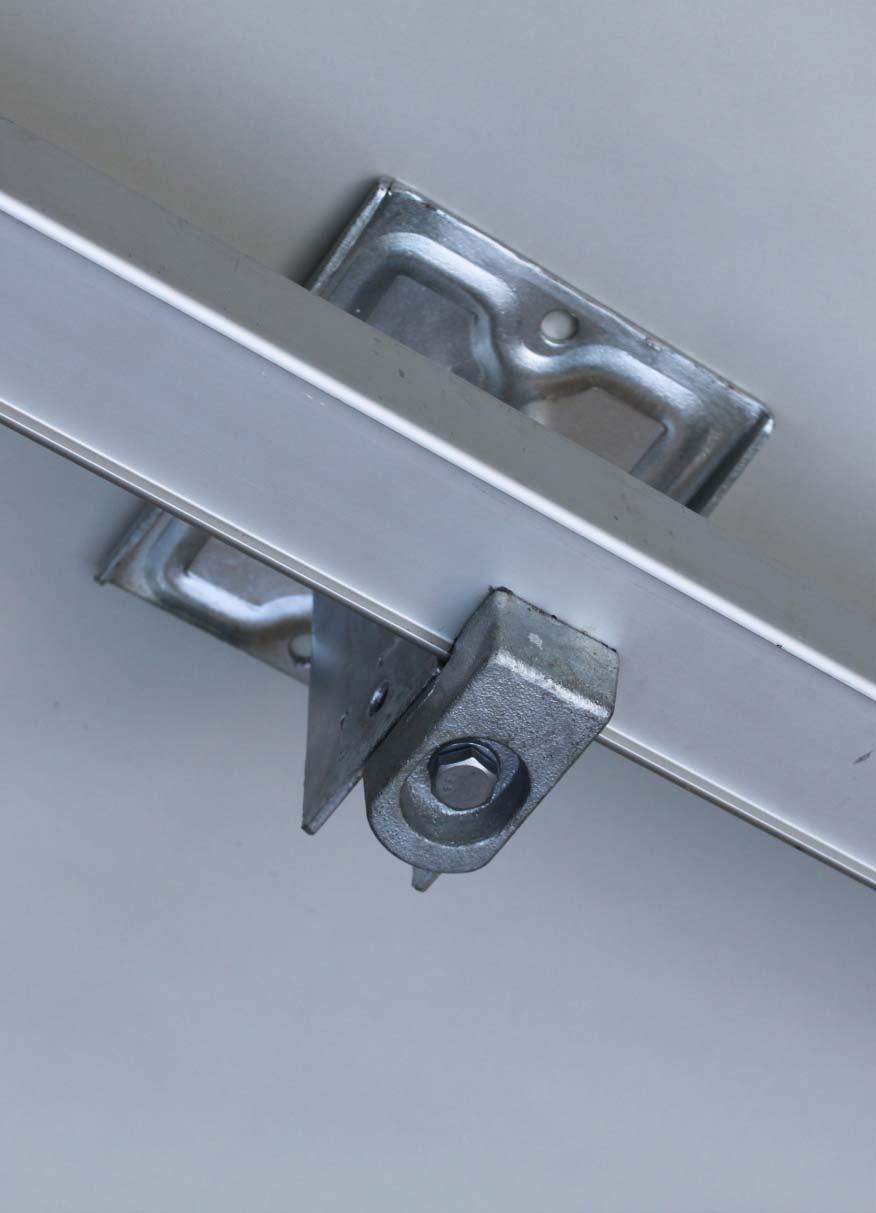 solara seat modules are installed onto extruded aluminium rails rail sections are joined together into continuous lengths to ensure maximum seat capacity can be achieved there are a large