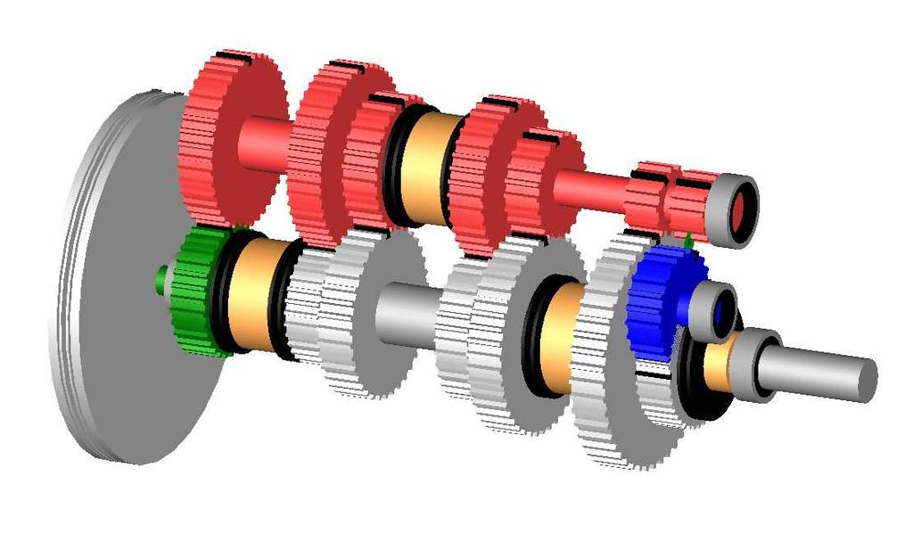 Transmission and Driveline Model In this example the focus of the modelling effort has been on the engine, ERS and chassis systems with the aim of achieving real-time simulation.