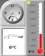 Create a program that switches on the fan if temperature in the room rises above 24 C.
