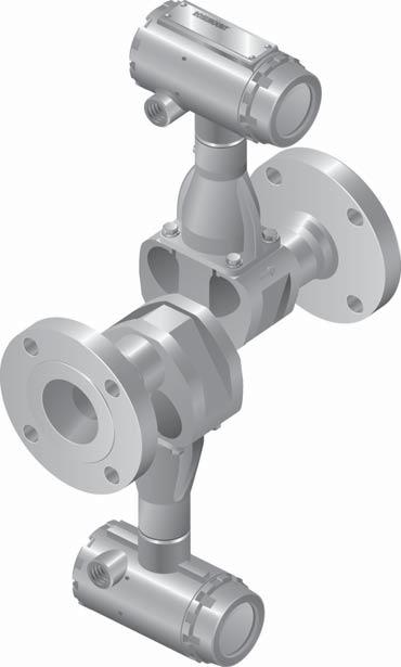 Extended Measurable Flow - Low-end flow range is doubled with the Rosemount 8800DR Reducer Vortex. Reduced Project Risk - Reducer Vortex and the Vortex have the same face-to-face dimension.