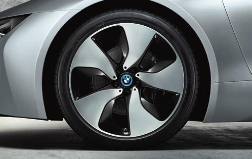 Wheel dimensions: 5Jx19 Wheel colour: Jet Black Tyre size: 155/70R19 88Q XL Tyres: Bridgestone Blizzak LM-500* Part Number: 36