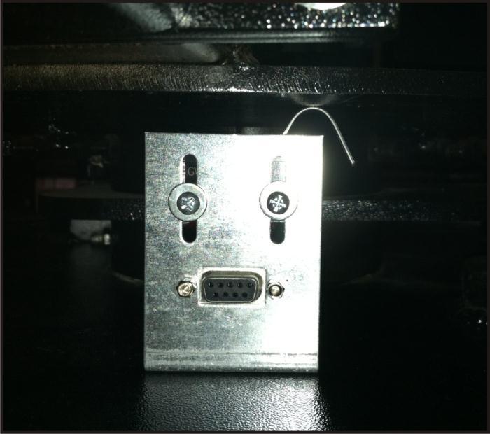 Communication Switch, Dummy Plug (Installed) Flat