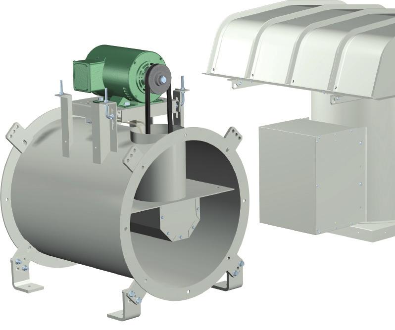 Tubular Centrifugal Fans The TCB series of inline centrifugal fans is designed for ducted inline, roof upblast, and roof supply installations.