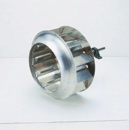 5 in. wg (1,125 Pa) Highest efficiencies at static pressures above 1.5 in. wg (375 Pa) Completely welded aluminum wheel