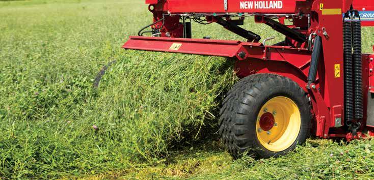 06 THOROUGH CONDITIONING & SPECIFICATIONS Reduce drying time for increased forage value. Fast, effective conditioning choices The highest-quality forages are those that have been dried quickly.