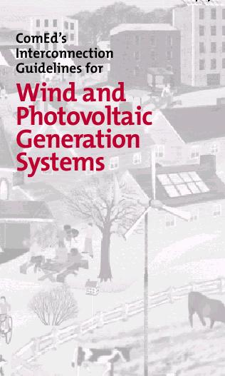 Net Metering and Interconnection Guidelines Wind and photovoltaic systems of 40 kw and