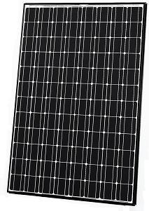 SSA Solar Panels Cells made of single crystal Si wafer and thin layer of amorphous Si Cell efficiency of 18.