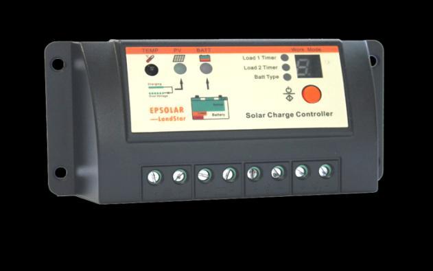 LandStar series PWM solar charge controller 5A,10A,20A 12V/24V Light and timer control LandStar series solar charge controller that adopts the most advanced digital technique and operates fully