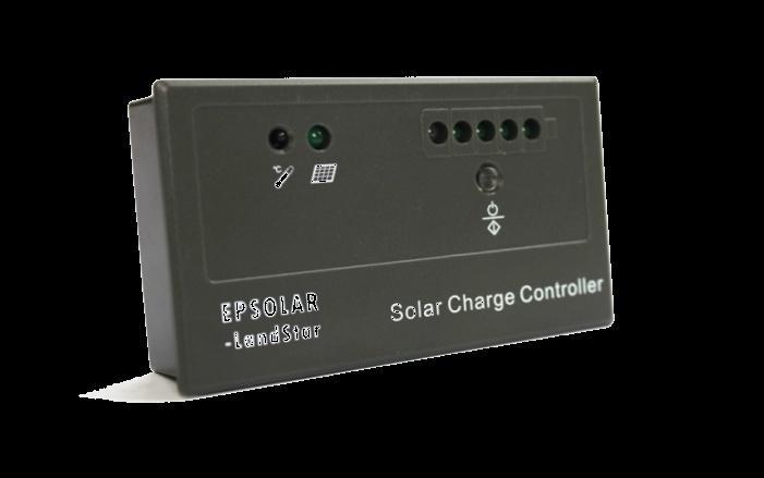 LandStar series PWM solar charge controller 10A,20A 12/24V auto work Surfacing mounting, Manual ON/OFF All the terminals backwards.
