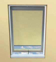 /2x27 1 /2 in 62 x70 cm Remote Control To automatically open/close electrically-vented skylights that are out of reach (can operate up to 3 skylights) Blinds (For