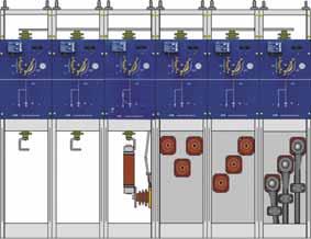 Profile of LCA-G switchgear Product code for the LCA: L C A-A/G/V LCA-G panel VLBS within GLBS within ALBS within Air insulated panel Compartmentalized panel LBS switch board The