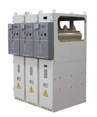 Normal operating conditions Ambient conditions Ambient temperature: -40 o C to +70 o C. LCA-G modular switchgear Relative humidity: daily average of less than 95% and monthly average of less than 90%.