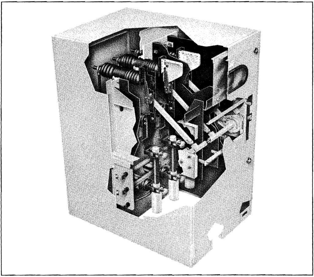 Fig. 1 Load Break Air Switch, Type LBF RENEWAL PARTS If renewal parts are required, order from the nearest Westinghouse Sales Office, giv- Westinghouse Electric Corporation Power