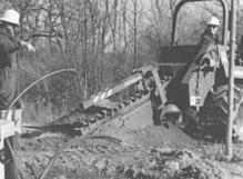 UNDERGROUND SERVCE tems to consider f your trenching route has to be dug by hand, or if a cable must be installed under a paved surface, additional charges apply.