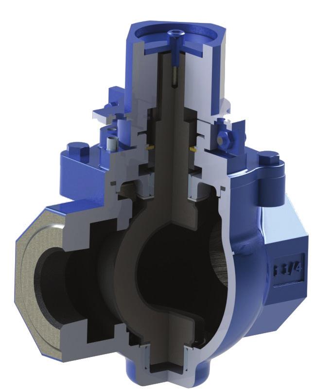 Ideally suited for balancing service! Standard rotary valve provides control and tight shut off in one valve! Plug is out of flow path when fully open! Straight through, uninterrupted smooth flow!