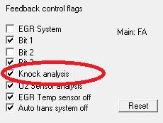Knock Control Analysis