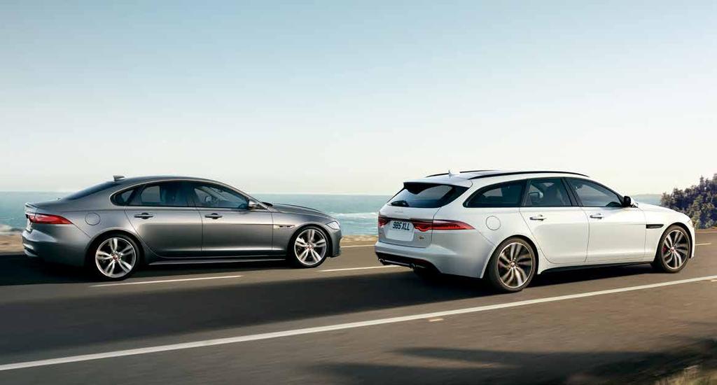 JAGUAR XF ALOON AND NEW XF