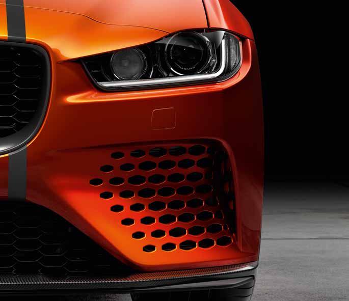 The car cleaves the air cleanly, yet has enormous downforce to ensure Project 8 hunkers down on the road (or track) at speed.