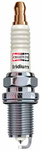 performance and service life Iridium pin welded to the copper core Platinum pad welded to the copper core ground electrode BRASS terminal Champion Double Platinum: your benefits Champion Iridium: