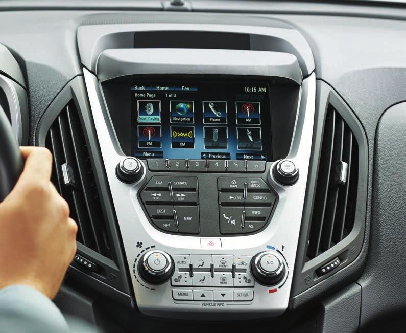 TECHNOLOGY 1. Wi-Fi ALONG THE WAY. Equinox is the first SUV in its class to offer a built-in 4G LTE Wi-Fi hotspot.