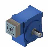 suitable for servo motors Ratios 5:1 to 26:1 Also available with shaft input (S-Series) which has 9 frame sizes and