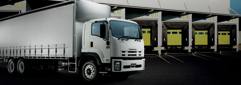 DESIGNED TO DELIVER. NO TRUCK IS MORE STREET-SMART THAN AN ISUZU.