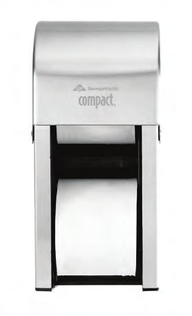 Dispenses up to 6,000 2-ply