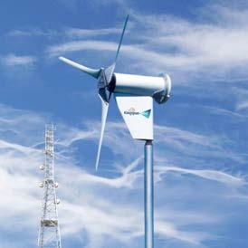 The KW3 is the smallest turbine in the Kingspan Wind range and is ideally suited for remote access sites, small domestic properties, telecoms and off-grid applications.