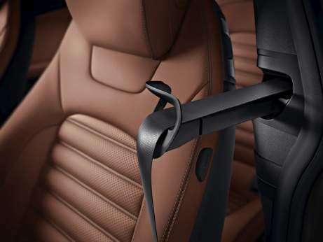 What s new: Automatic Seatbelt Extender Standard on all C-Class Coupes Also found on the ground-breaking S-Class Coupe, the C-Class Coupe s Automatic Seatbelt