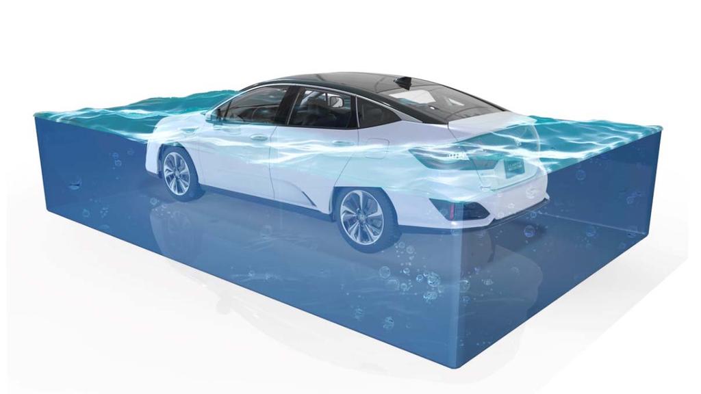 Emergency Procedures Submerged Vehicle If a Honda Clarity Fuel Cell is submerged or partly submerged in water, first pull the vehicle out of the water.