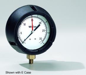 SPECIAL APPLICATION GAUGES ALTITUDE GAUGES - SERIES AG-1 Reads in both altitude and psi to indicate height of water in tanks (red set hand provided). FEATURES: Brass Sockets - Phosphor Bronze Tubes.