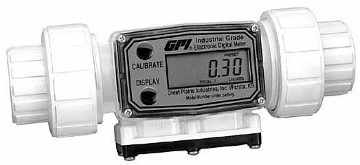 G2 Industrial Meters - PVC The G2 PVC Meter is an exceptional meter for use in metal-free applications. The G2 PVC Meter is an economical alternative to stainless steel meters when used for water.