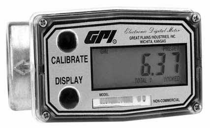 A1 Commercial Grade Meters GPI Commercial Grade Meters are identified by an A1 prefix. Commercial Grade Meters are packaged as a self-contained unit.