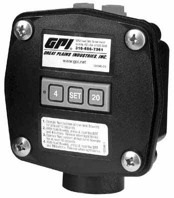 Works with G Series, G2 Turbine Meters and GM Oval Gear Meters. Now available with Lockout feature. Microprocessor-based electronics have extremely low power requirements.