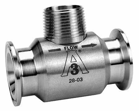 0-670 LPM) 2 (200) 33-330 GPM (125.0-1250 LPM) Accuracy (Linearity): ± 0.5% Repeatability: ± 0.1% Pressure Rating: Limited by fitting size, clamp size & temp.