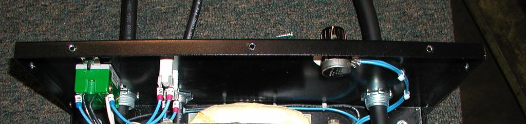 Model 7100 Portable Pin Welder WARNING The inside view of the welder is shown below