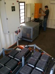 The uyilo Micro-grid pilot project Solar energy generation (12kWh) Stationary