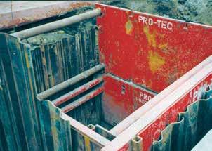 SHEET PILE Steel Overlap Sheeting The Pro-Tec Equipment Steel Overlap Sheet Pile (non-watertight) is high strength and durable.