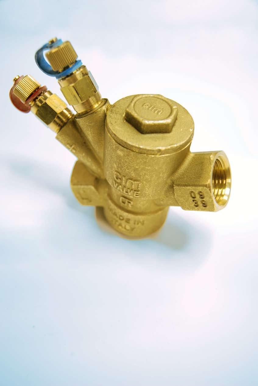 CLIMA Valve Options Optimize your system s perfmance with Cimberio valves.