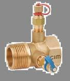 Take Control of Your System 630B (s over 1 ) Ball Valve with Strainer, Drain Valve, and Test Pt Available Connections 722 Configurable tility nion Blast/impact proof stem Removable strainer collects