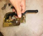 Install the handle assembly into