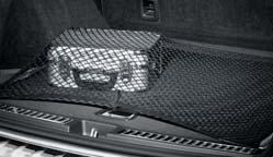 Use up to two optional Cargo Boxes to support and keep in place tall objects, such as grocery bags.