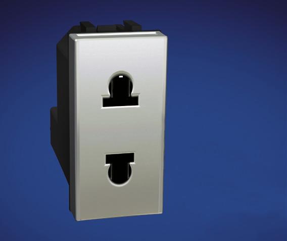 In the Step series, all the sockets have a real childproof protection, guaranteeing the safety, especially of