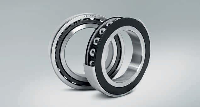 Angular Contact Ball Bearings High Precision Features compared with conventional bearings Bearing life 15% higher Universal Matching / Wide range combination is possible Nomenclature Example: 70 13 C