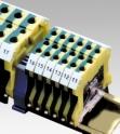 GROUND 35 and 32mm DIN Rail CGT4U CGT4N Use ground blocks instead of grounding studs and wire lugs to terminate ground wires, saving installation and wiring time.