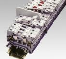 FUSE BLOCKS Certain electrical and control systems require protection by fuses. The terminal has a moving type hinged carrier.