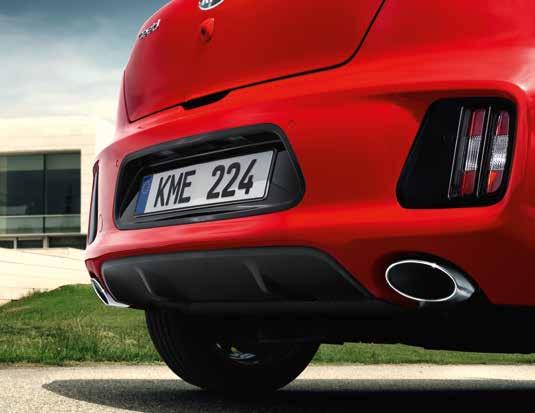 In particular, the muscular rear gives anyone behind you plenty to admire.